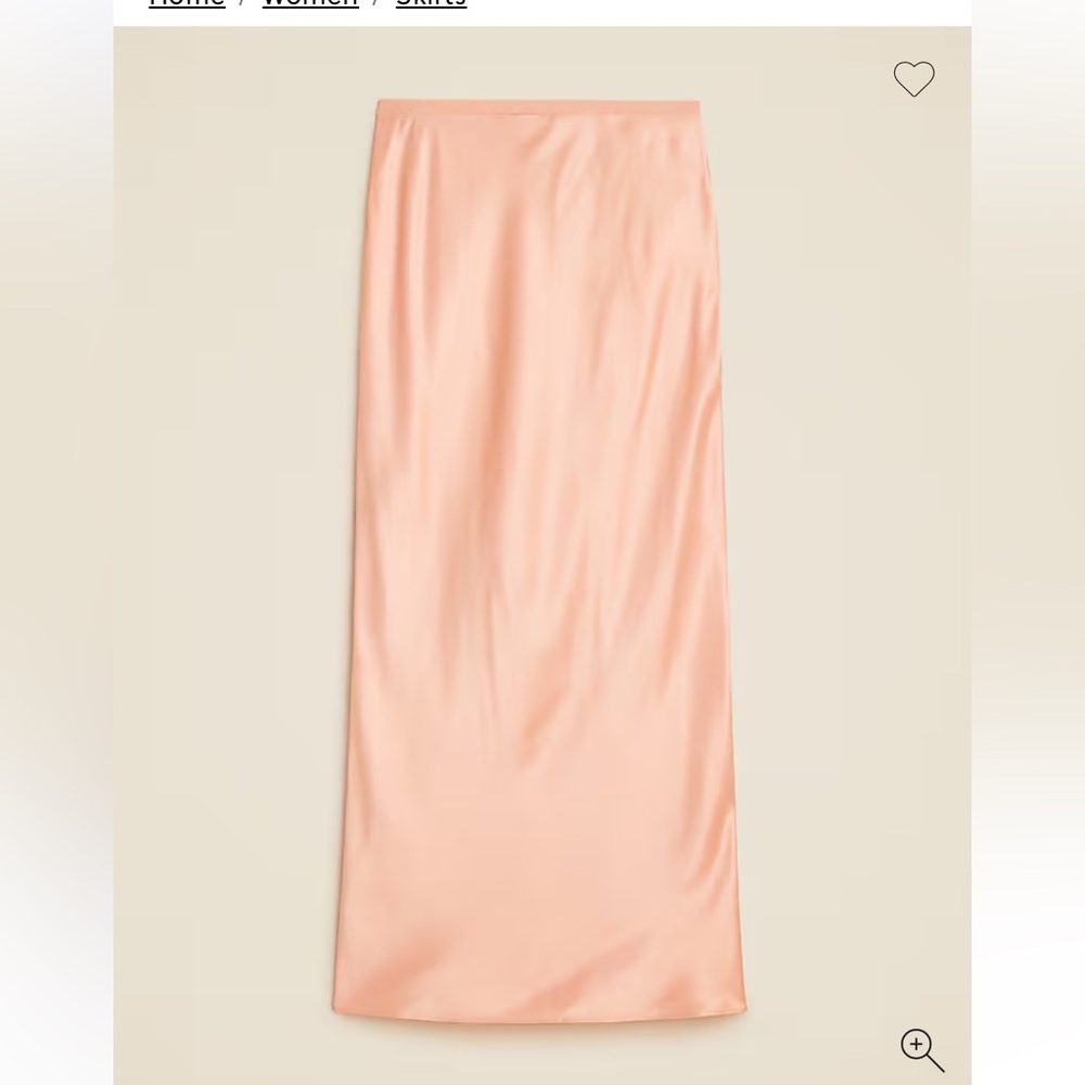 J. Crew Pink Maxi Pencil Skirt for Casual Resort Wear